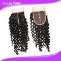 Premium Quality Remy Virgin Brazilian Hair Silk Top Lace Closure
